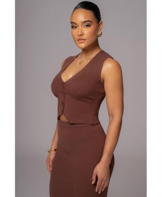 Women's Regular Size Cassidy Two Piece Skirt Set.