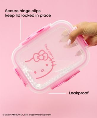 Hello Kitty Fluted Food Storage Containers, Set of 2
