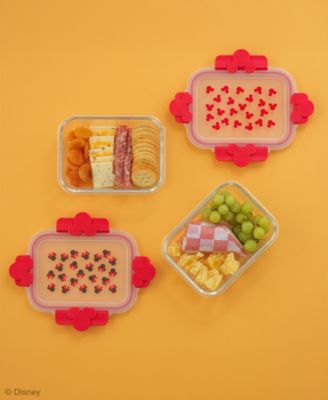 Disney Mickey Minnie Food Storage Containers, Set of 2