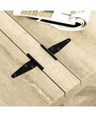 Farmhouse Table with Storage, Large Square Table,