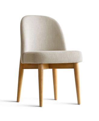 3-Piece Round Dining Table Set, 35" Wood-Look Pedestal Table with Fabric Upholstered Chairs for Small Kitchens