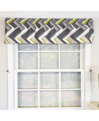 100% Cotton High Quality Legit Tailored Window Valance with 1.5" Rod Pocket 50" W X 12" L Gray