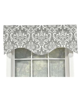 50" x 17" Ozbourne Cornice Syel 3" Rod Pocket Valance