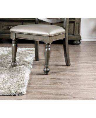 Streamdale Traditional Gray Dining Chairs