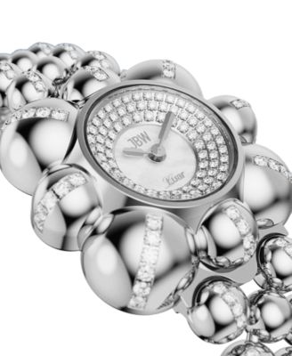 Women's Atmosphere Crystal Swiss Quartz Stainless Steel Watch, 30mm