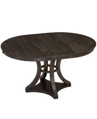 Streamdale Retro 5-Piece Extendable Dining Set (Espresso)