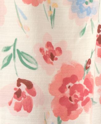 Girls' Toddler 2T-5T Floral Print Pants