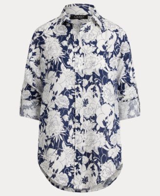 Women's Relaxed Fit Floral Shirt