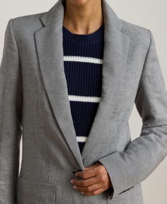 Women's Basket-Weave Blazer