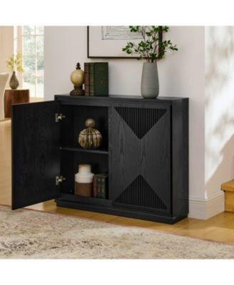 Mid Century Modern V-Shape Storage Cabinet