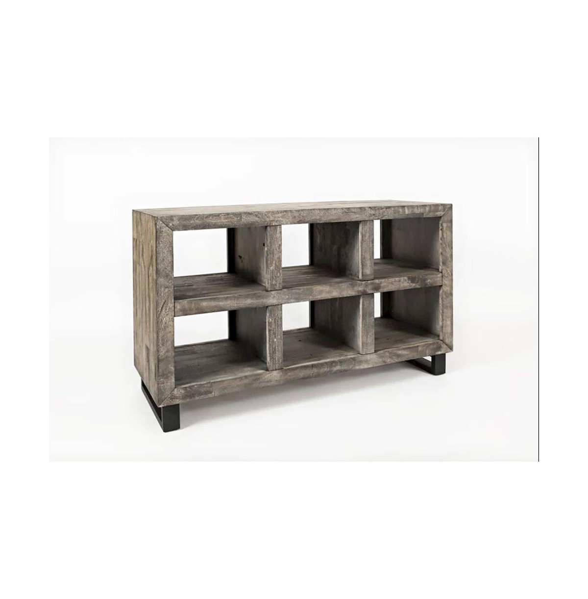 Jofran Mulholland Drive Modern Distressed Solid Wood 47" Sofa Table