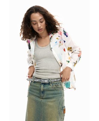Women's Collage flower shirt