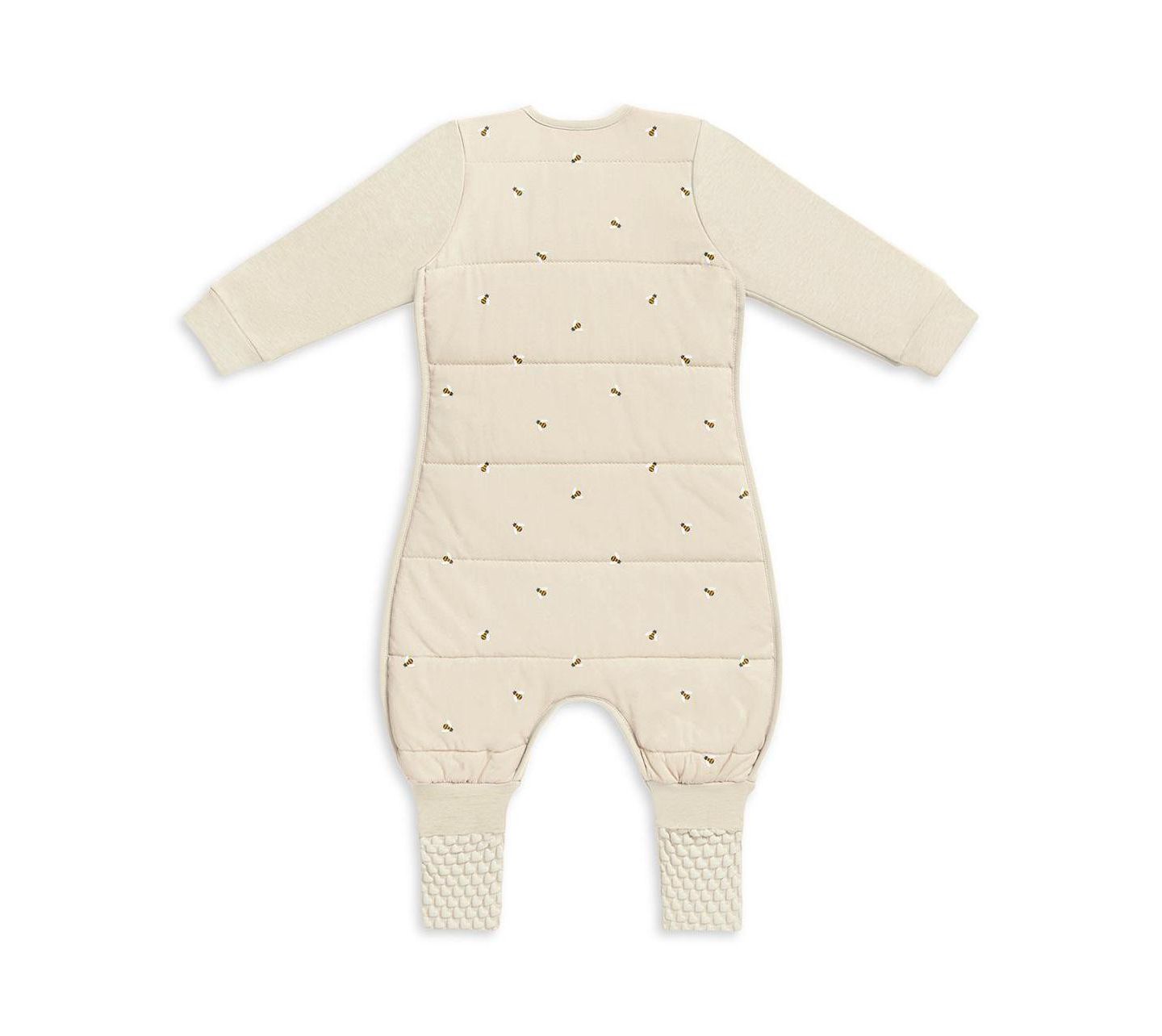 Детский спальный мешок Love to Dream из хлопкового флиса, 1.5 Tog, Olive, цвет: Овсяный — фото 2