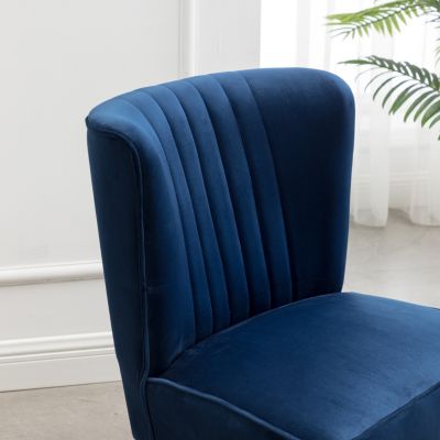 Streamdale Contemporary Velvet Upholstered Accent Chair