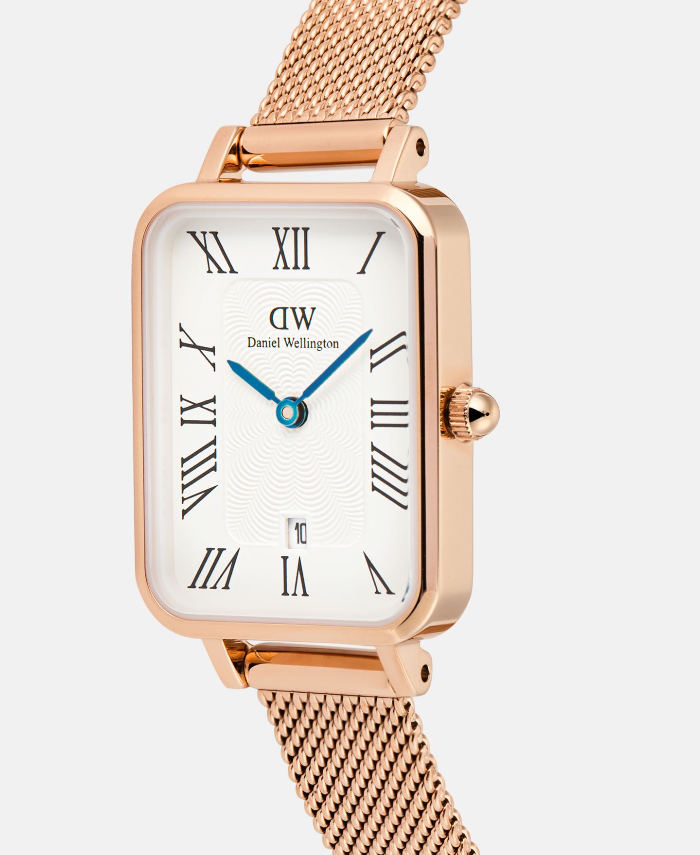 Женские часы Daniel Wellington Date Rose Gold-Tone Stainless Steel, 26mm — фото 3