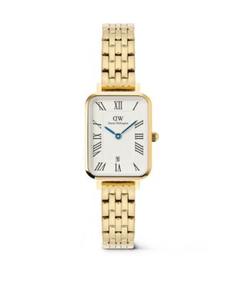Women's Date Gold-Tone Stainless Steel Watch, 26 mm