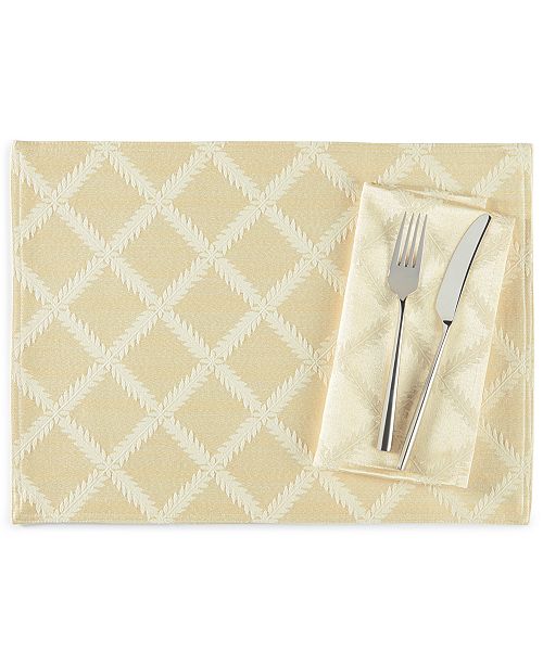 Lenox Laurel Leaf Placemat Table Linens Dining & Entertaining Macy's