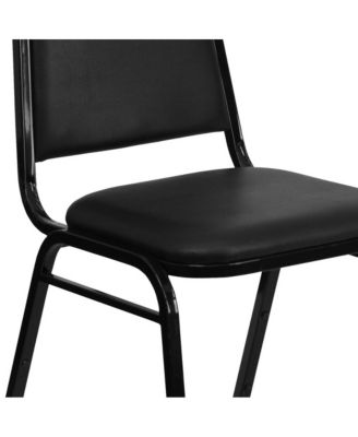 4 Pack Trapezoidal Back Stacking Banquet Chair