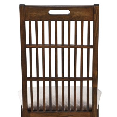 Streamdale 2 Pieces Set Dining Side Chair Rustic Modern Farmhouse Design Retro Design Easy to Assembly