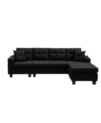 Streamdale Convertible Corner Sectional Sofa with Storage