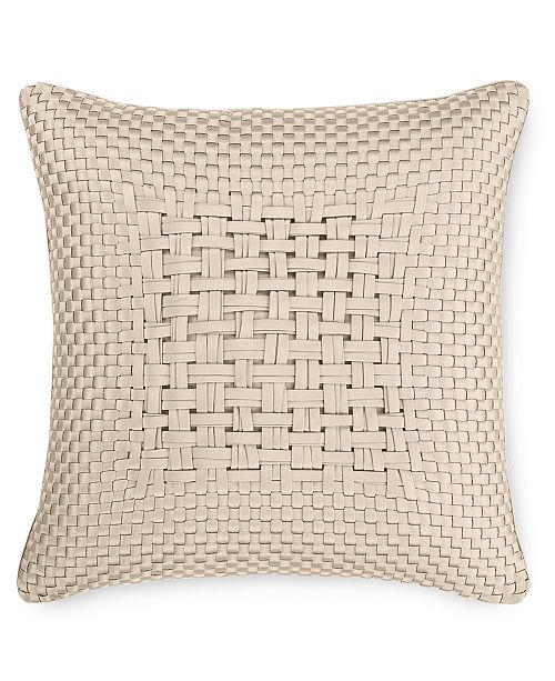 Hotel Collection Dimensions Champagne 20 Square Decorative Pillow