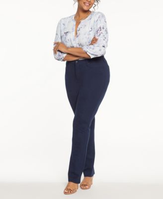Plus Size Marilyn Straight Pants