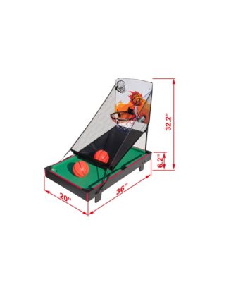 36Inch 2in1 Multi Game Table with Basketball and Billiards Combo Space Saving Design for Family Kids and Adults Indoor Outdoor Use