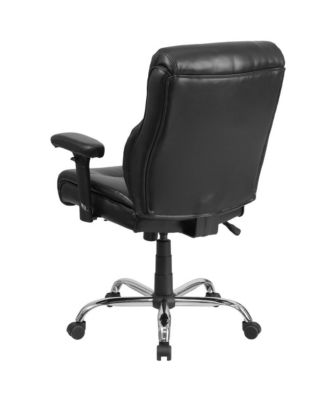 400 lb. Big & Tall Mid-Back Swivel Clean Line Stitch Ergonomic Task Office Chair
