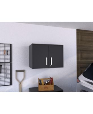 Sturdy Locker with 3 Interior Shelves Metal Hardware Padlock and Key for Secure Storage