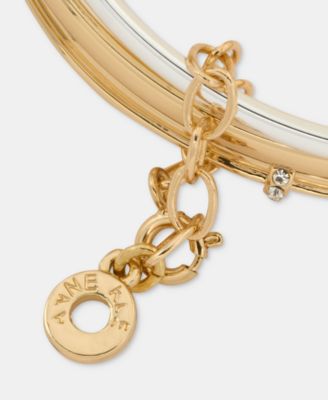 3-Pc. Set Crystal Bangle & Cuff Bracelets