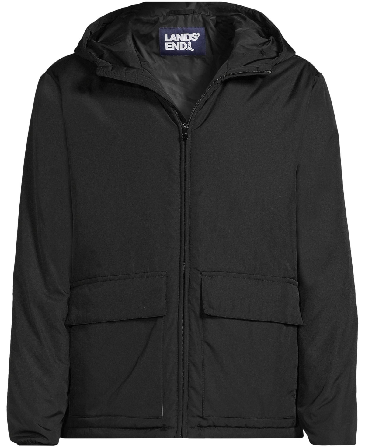 Lands' End Big & Tall FeatherFree Insulated Hooded Jacket