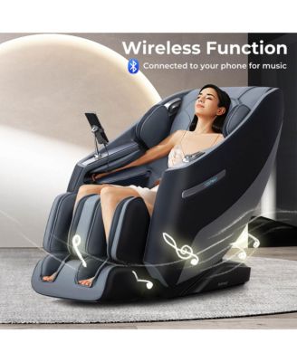 Zero Gravity SL Track Full Body Massage Chair with Waist Heating & Airbag Massage