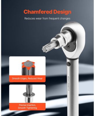 SUGFIT 13-Piece Torx Bit Socket Set with T8-T60 Sizes & Secure Storage