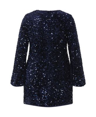Plus Size Sequin Neptune Dress