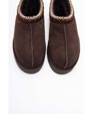 Avelia Leather Winter Slippers (Women)