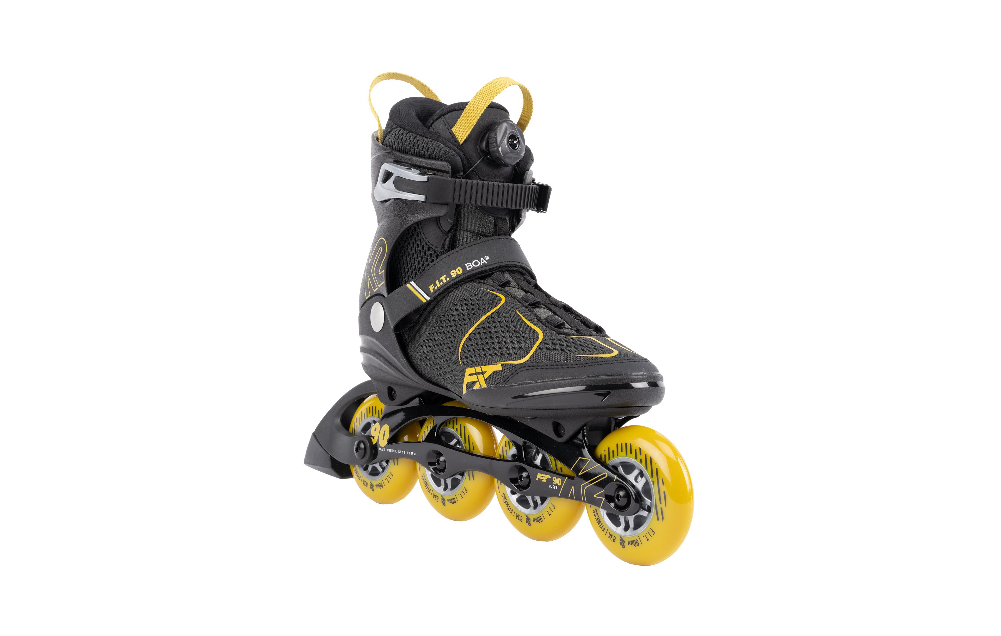 K2 F.i.t. 90 Boa Gray Mens Inline Skates