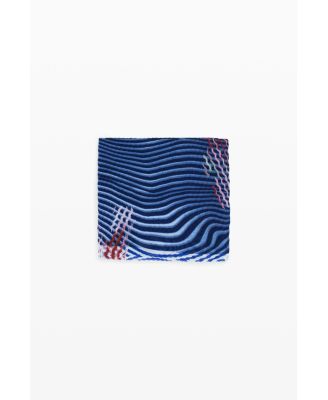 Women's Rectangular bluestrip scarf