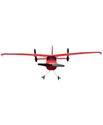 RC Plane, 2.4GHz 2-Channel Remote Control Airplane with 6-Axis Gyro, Ready-to-Fly Aircraft Toy with 2 Batteries