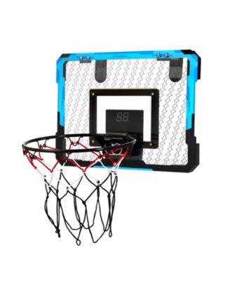 Kids Basketball Hoop with Electronic Scoreboard and Lights