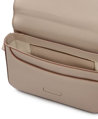 Pocket Street Small Leather Flapover Crossbody Bag