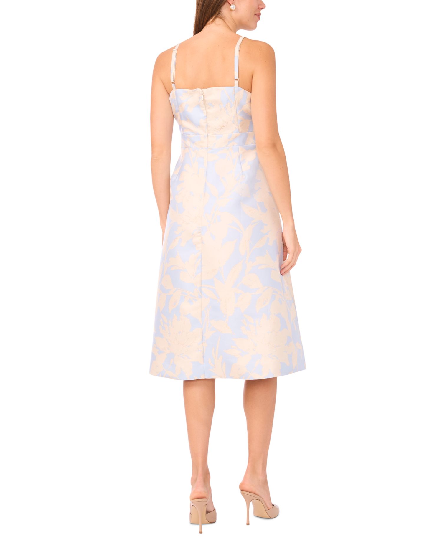 Women's Spaghetti Strap Square Neck Dress
