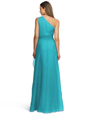 Women's Seraphina Organza One-Shoulder Evening Gown