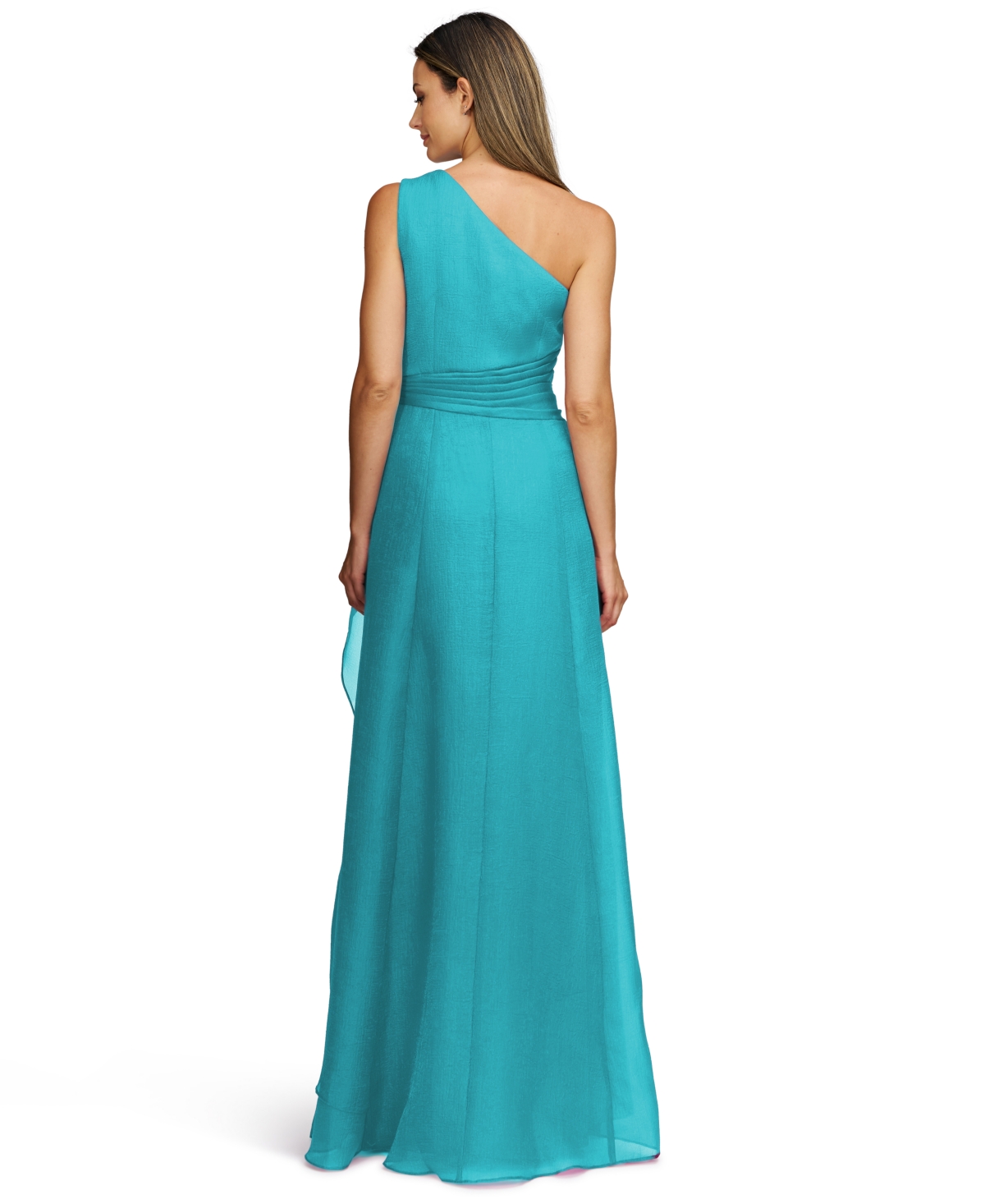 Js Collections Women's Seraphina Organza One-Shoulder Evening Gown