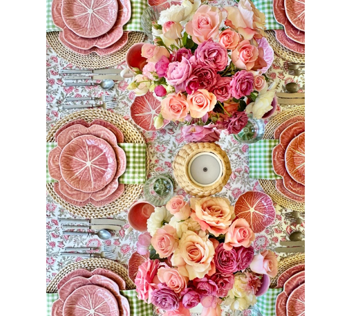 Bordallo Pinheiro Cabbage Bowls, Set of 4