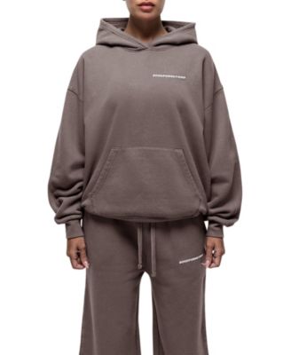 Women's Vintage Taupe Relaxed Hoodie