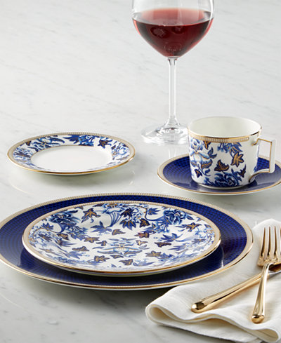 Wedgwood Blue Hibiscus Collection