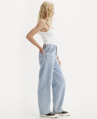 Women's Mid Rise Baggy Dad Jeans
