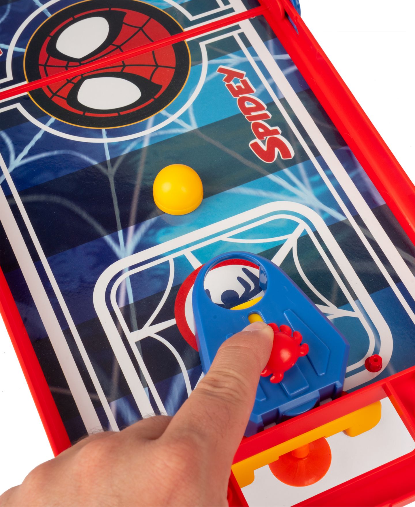 Детская игрушка World Tech Toys Spidey and His Amazing Friends 4-in-1 Tabletop Game, Ages 4+ — фото 8