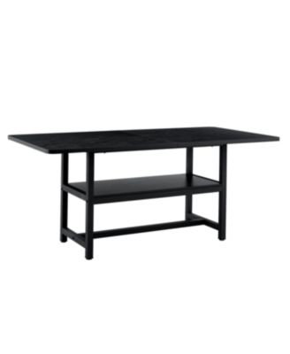 Dining table with storage platform, 7135.4 inches