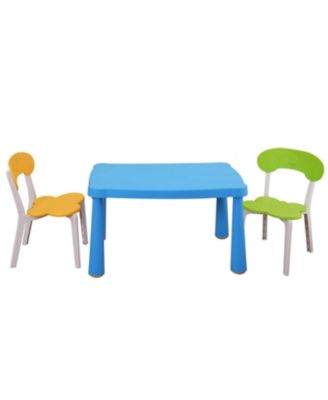 3-Piece Kids Table & Chair Set | Reading, Preschool
